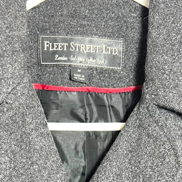 Fleet Street Y2K Ltd. Wool Blend Peacoat - Picture 4 of 4